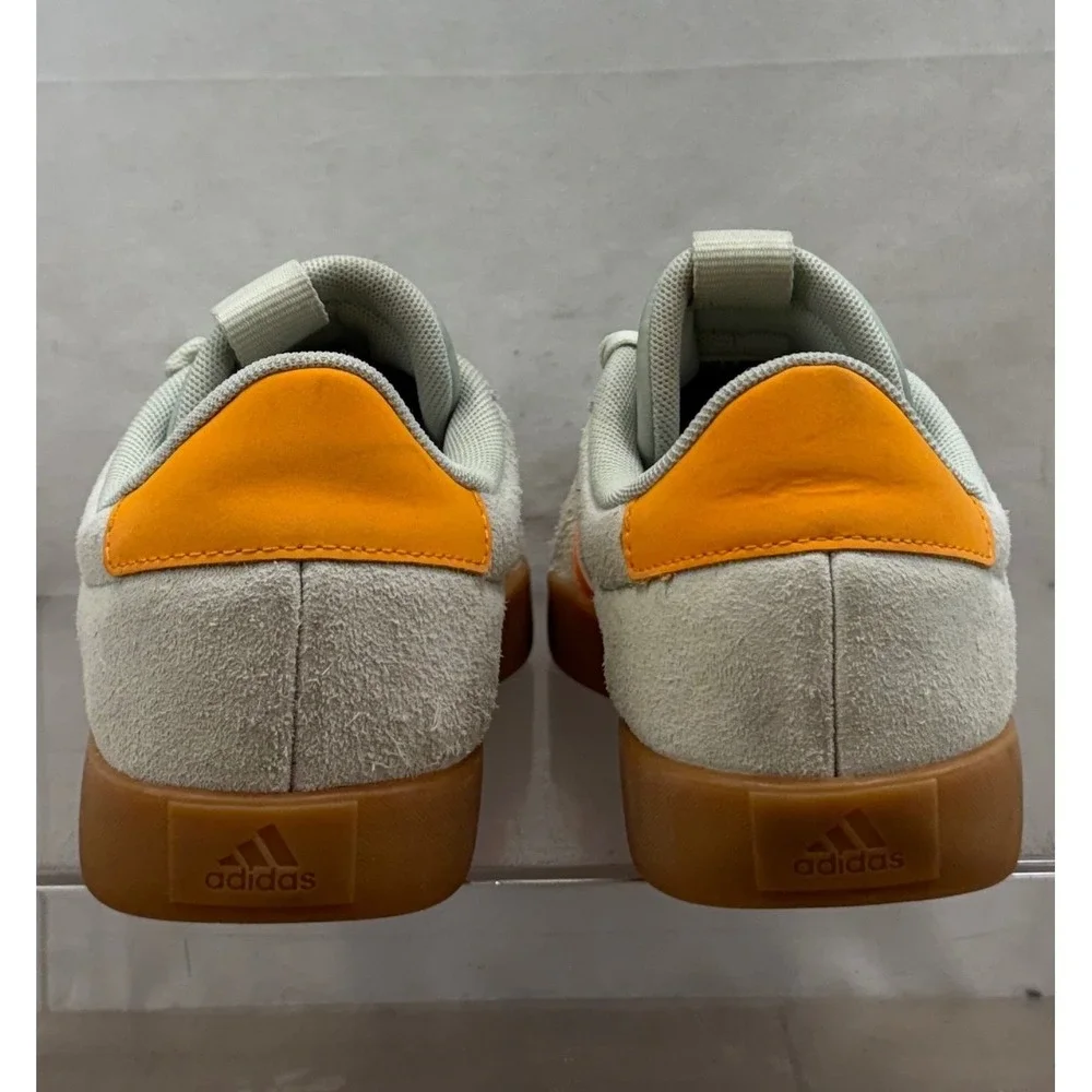 Adidas Gazelle Suede Orange Stripes Gum Sole Sneakers Women Size‎ 8.5 Mint Green
